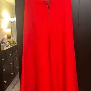 Romeo & Juliet Couture Vibrant Red palazzo pants